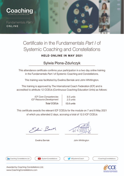 4 COACHING CONSTELLATIONS