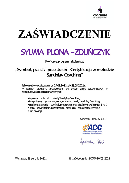 5A Zaswiadczenie CwP Sylwia Plona Zdunczyk